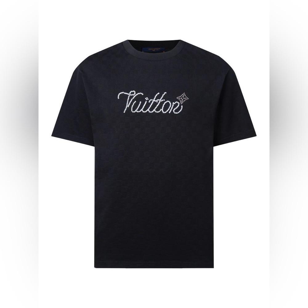 LOUIS VUITTON, SIGNATURE EMBELLISHED T-SHIRT MOD. 1AIMLX